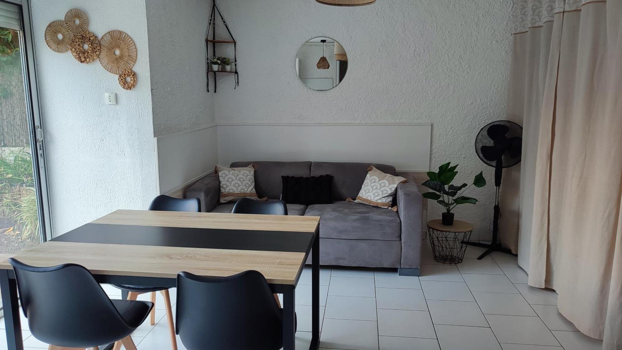 T2 Rdc Avec Jardin, Cap D'Agde, Secteur Falaise, 100 M Plage, Clim, Wifi, Parking 外观 照片